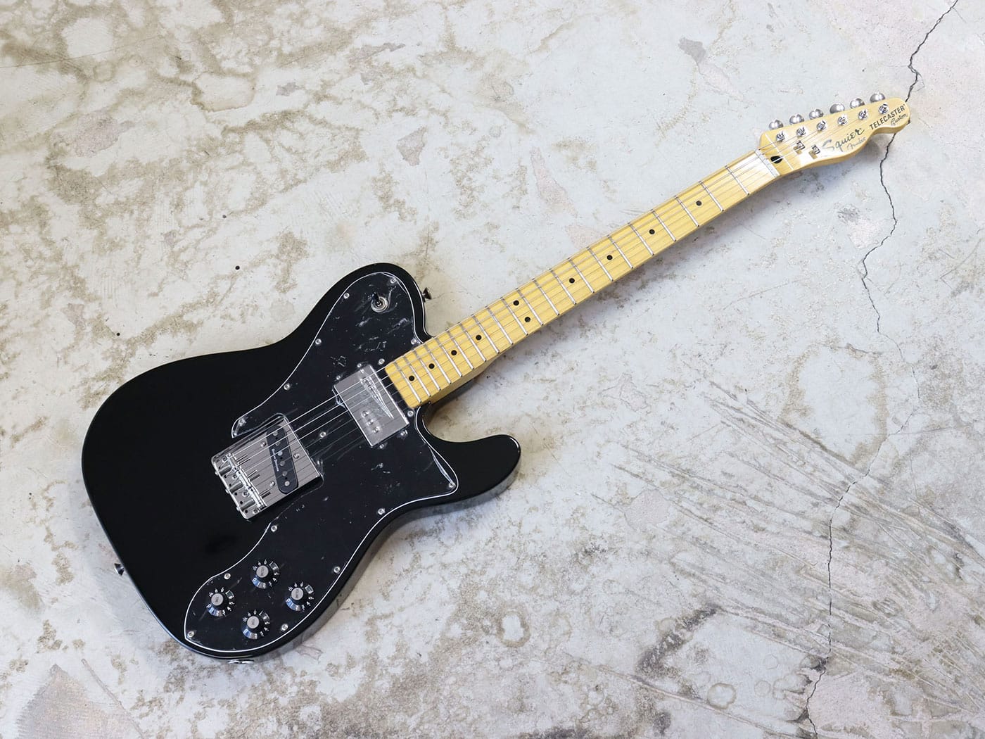 中古】Squier Vintage Modified Telecaster Custom Black