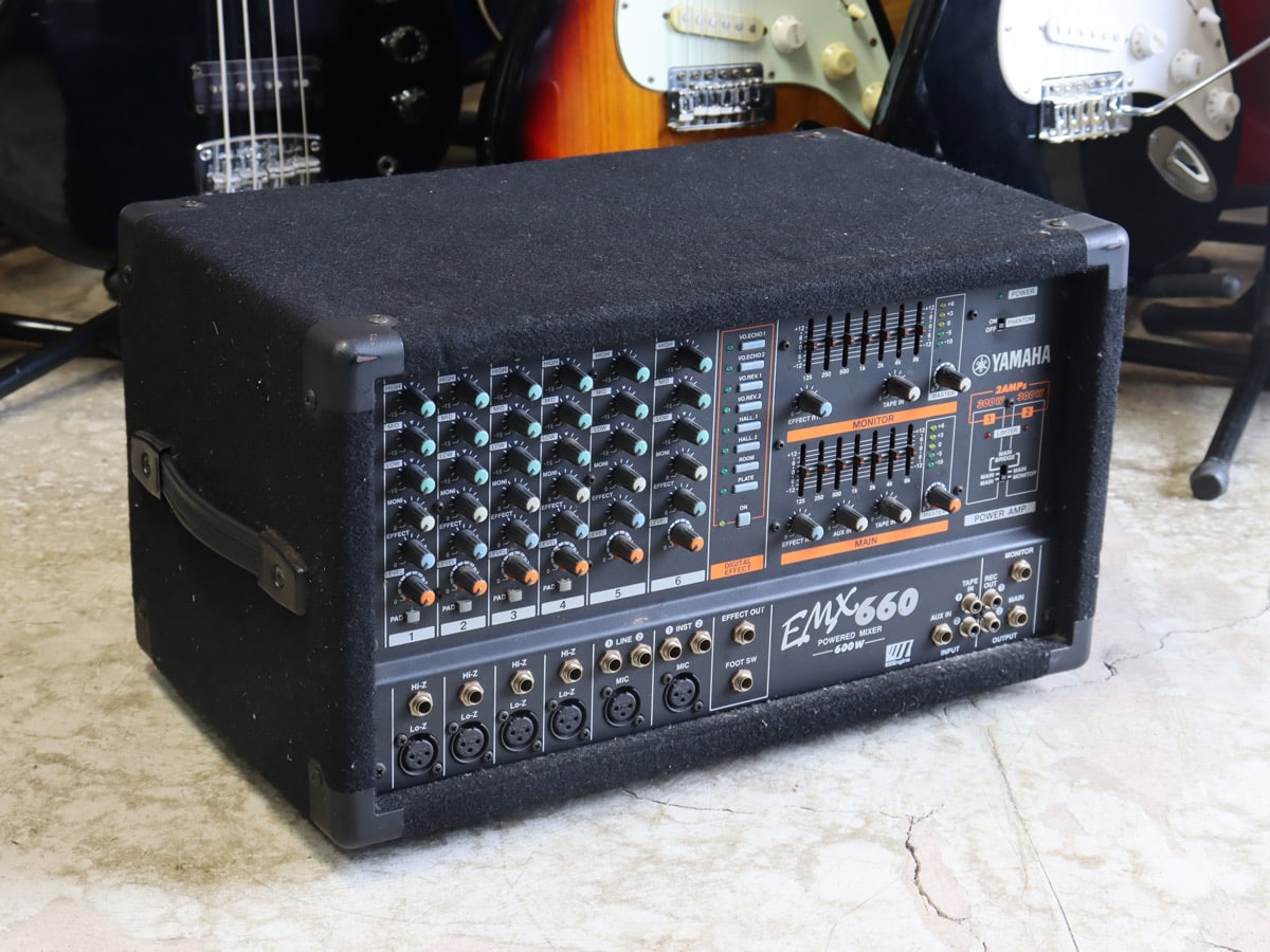 中古】YAMAHA EMX660 パワードミキサー 600W - 神奈川県の中古楽器店