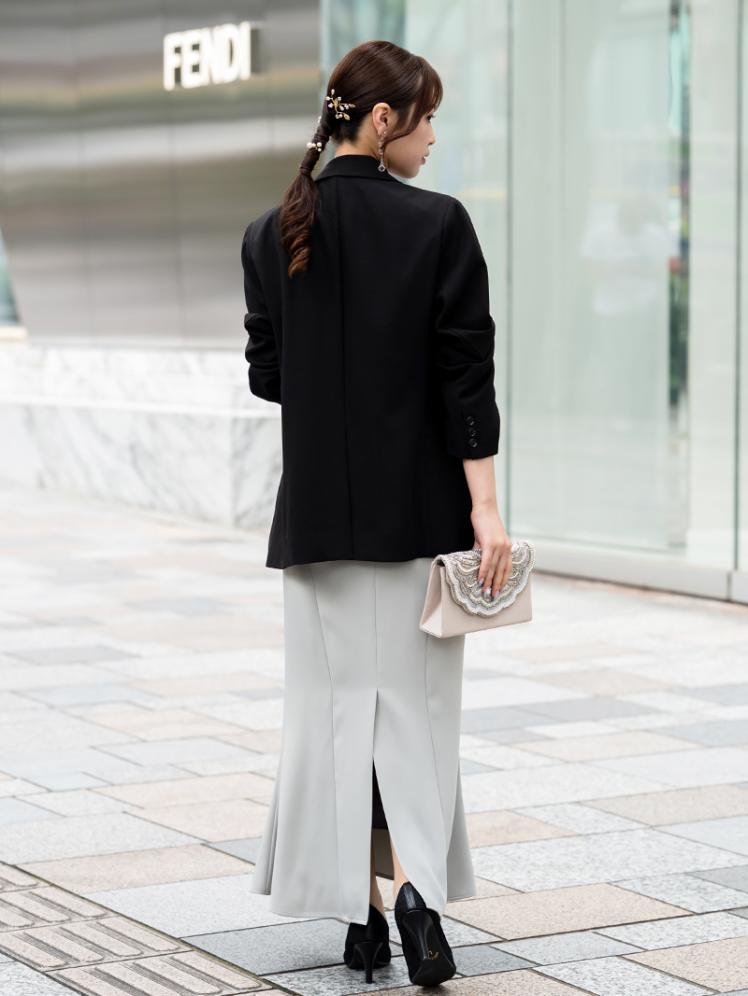 オーバーサイズテーラードジャケット(ブラック)JK103-BL-M | パーティ