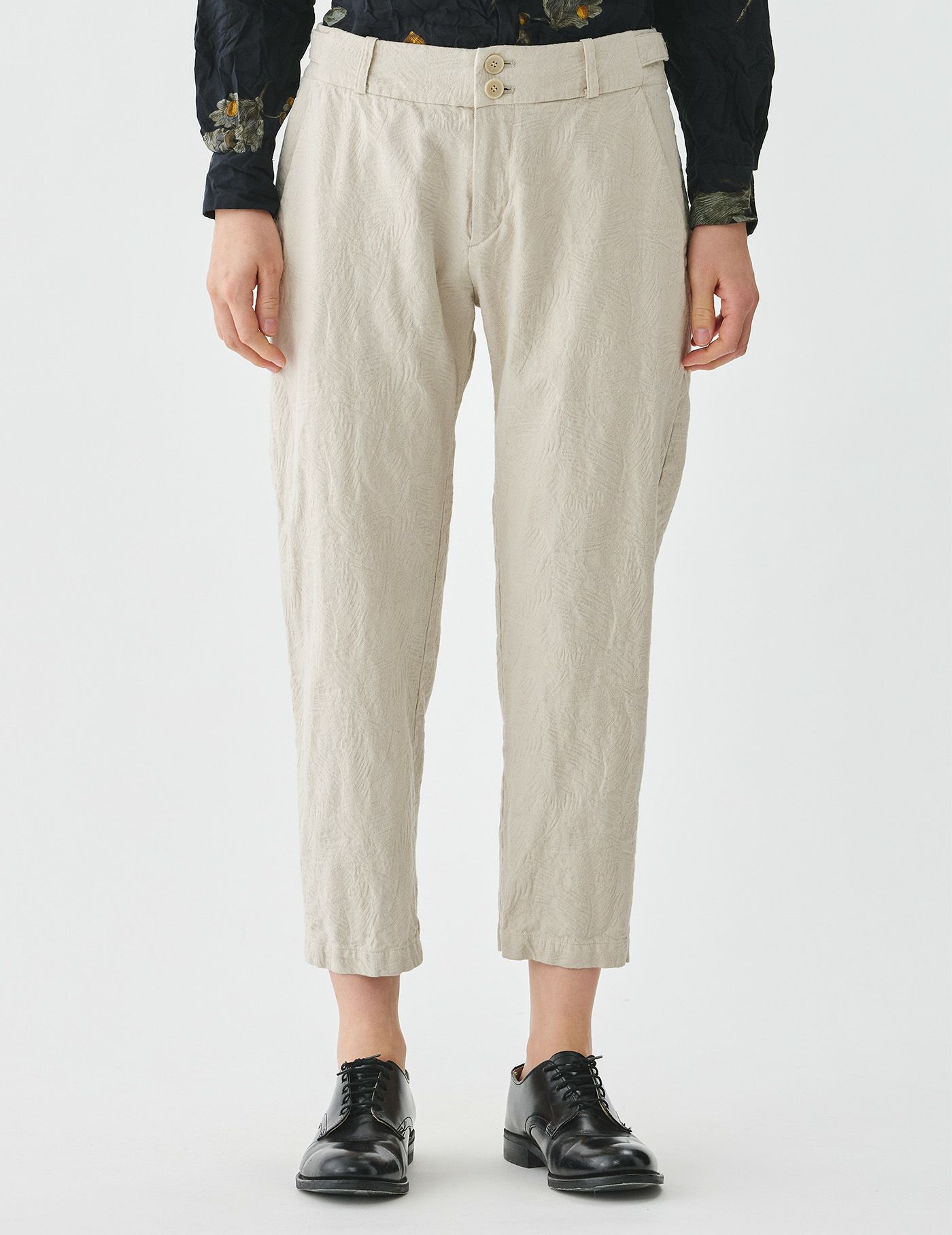 FINAL SALE】ピースデニム針葉樹ジャカード パンツ | (パドカレ)公式