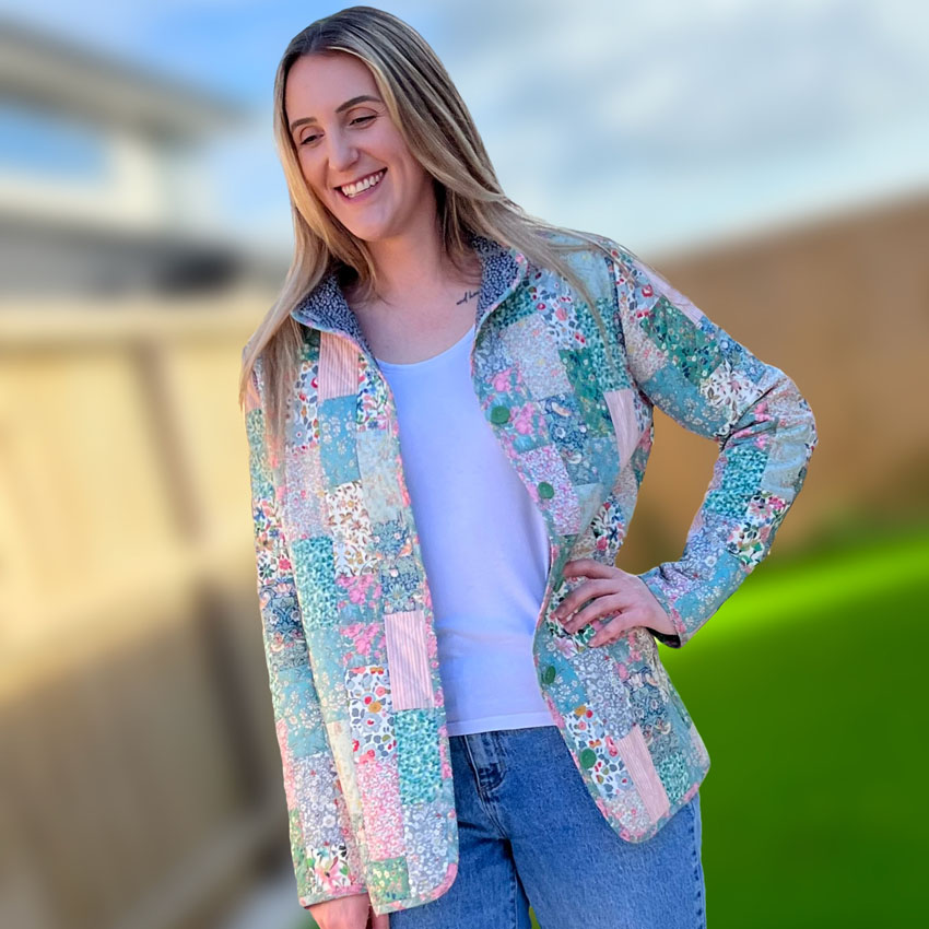 Laura Jacket Pattern - Patchwork with Gail B - Patchwork with Gail B