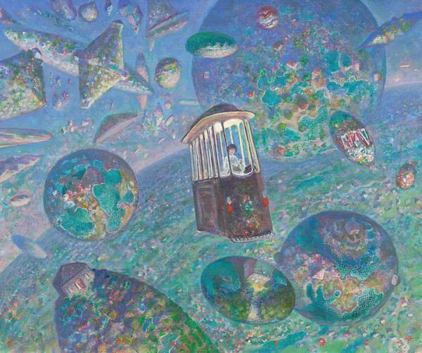 ジブリ美術館の短編映画「星をかった日」の夜空シーンを、原作者の私が