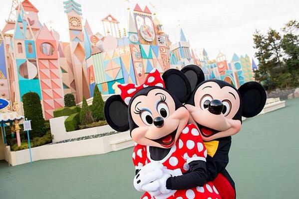 ラブラブなミッキー＆ミニー♡ いつまでも仲良しでいてね！