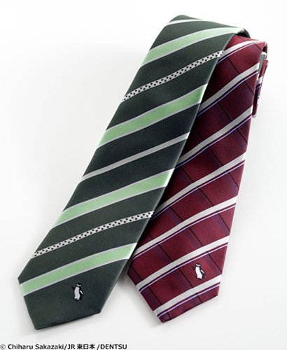 Suica15周年記念グッズにネクタイが新登場！しなやかで上品な光沢の