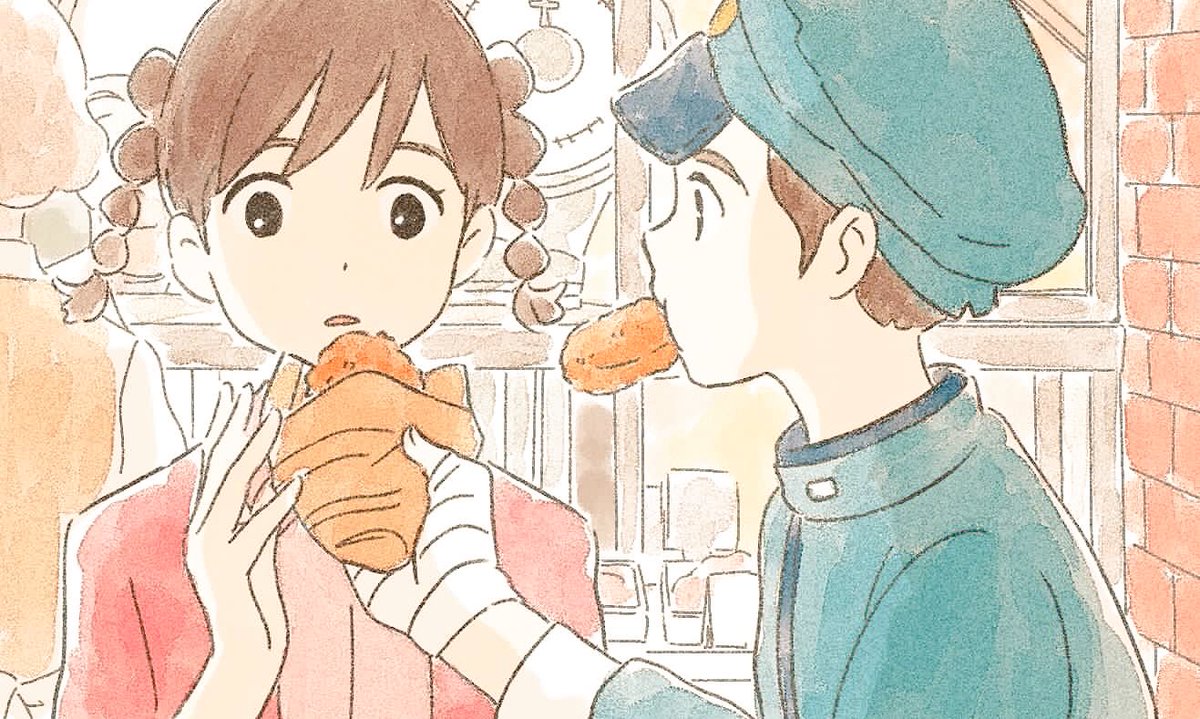 懐かしのコクリコ坂からとハウル落書き