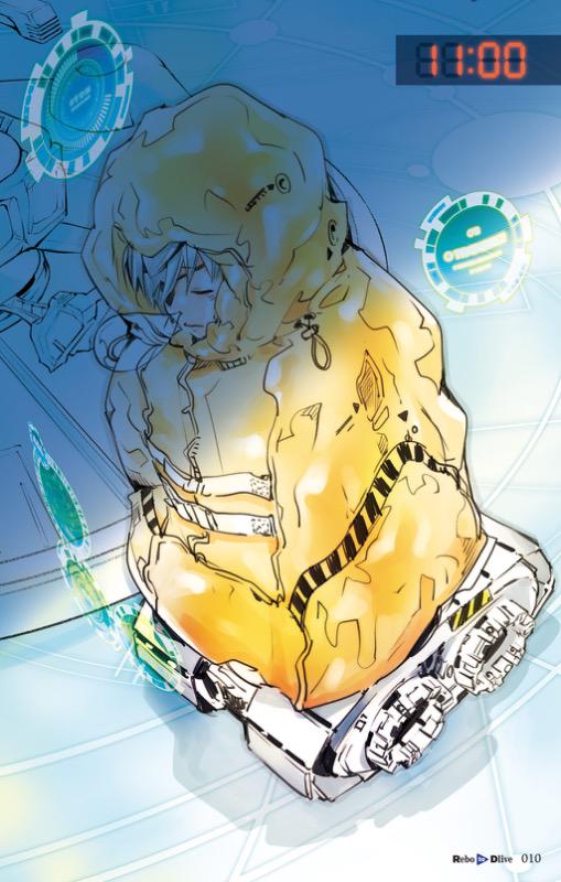 エルドライブ連載再開&4巻発売記念④】9時のイラスト! 更に天野先生