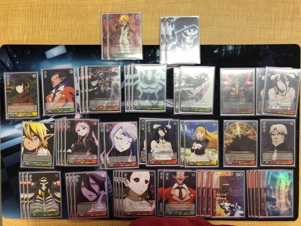 ヴァイスシュヴァルツ オーバーロード デッキ オーバーロード ヴァイス