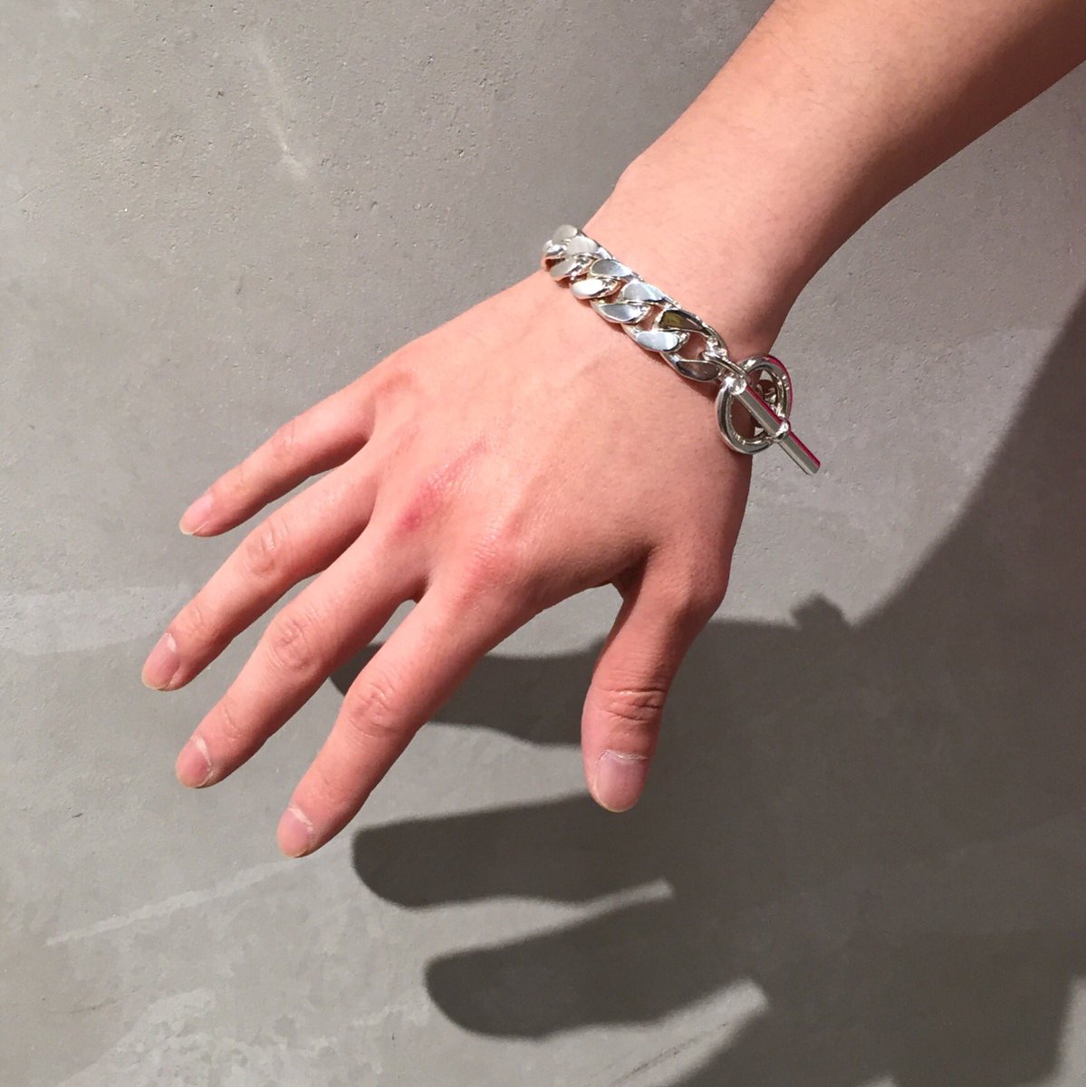 LAVERラバー LAVERラバー CENTER BIT CHAIN T BAR ブレス CENTER BIT