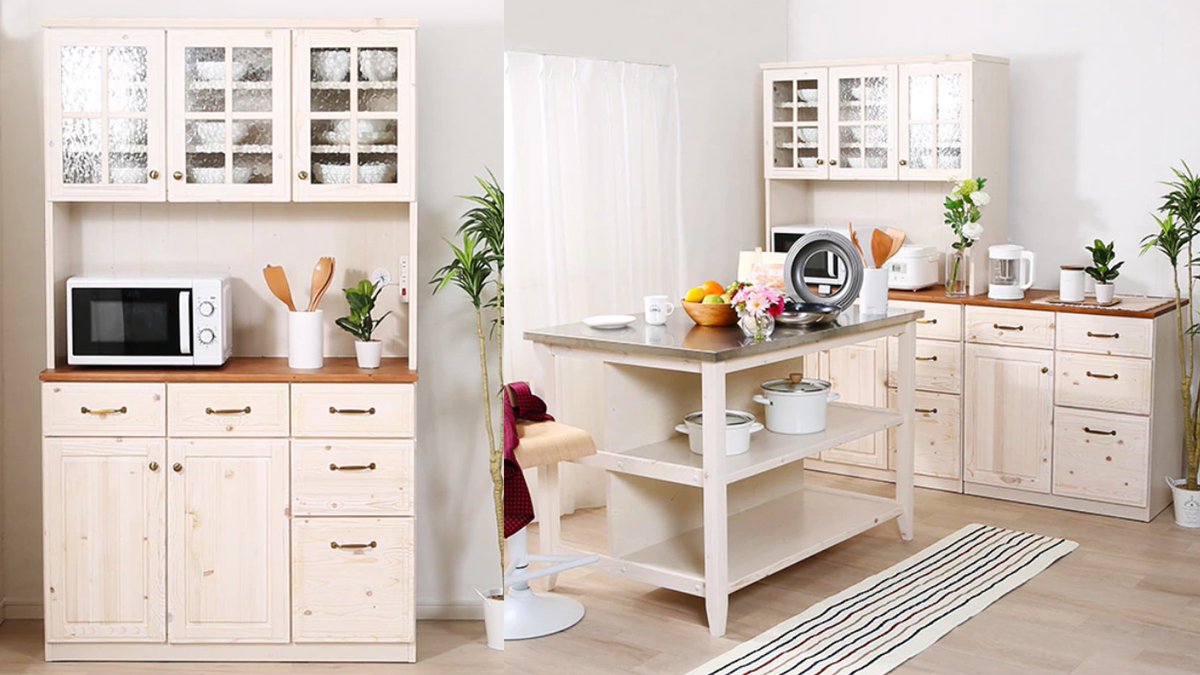 ニトリにこんなのあったんだ！💕 フレンチカントリーのキッチンボード