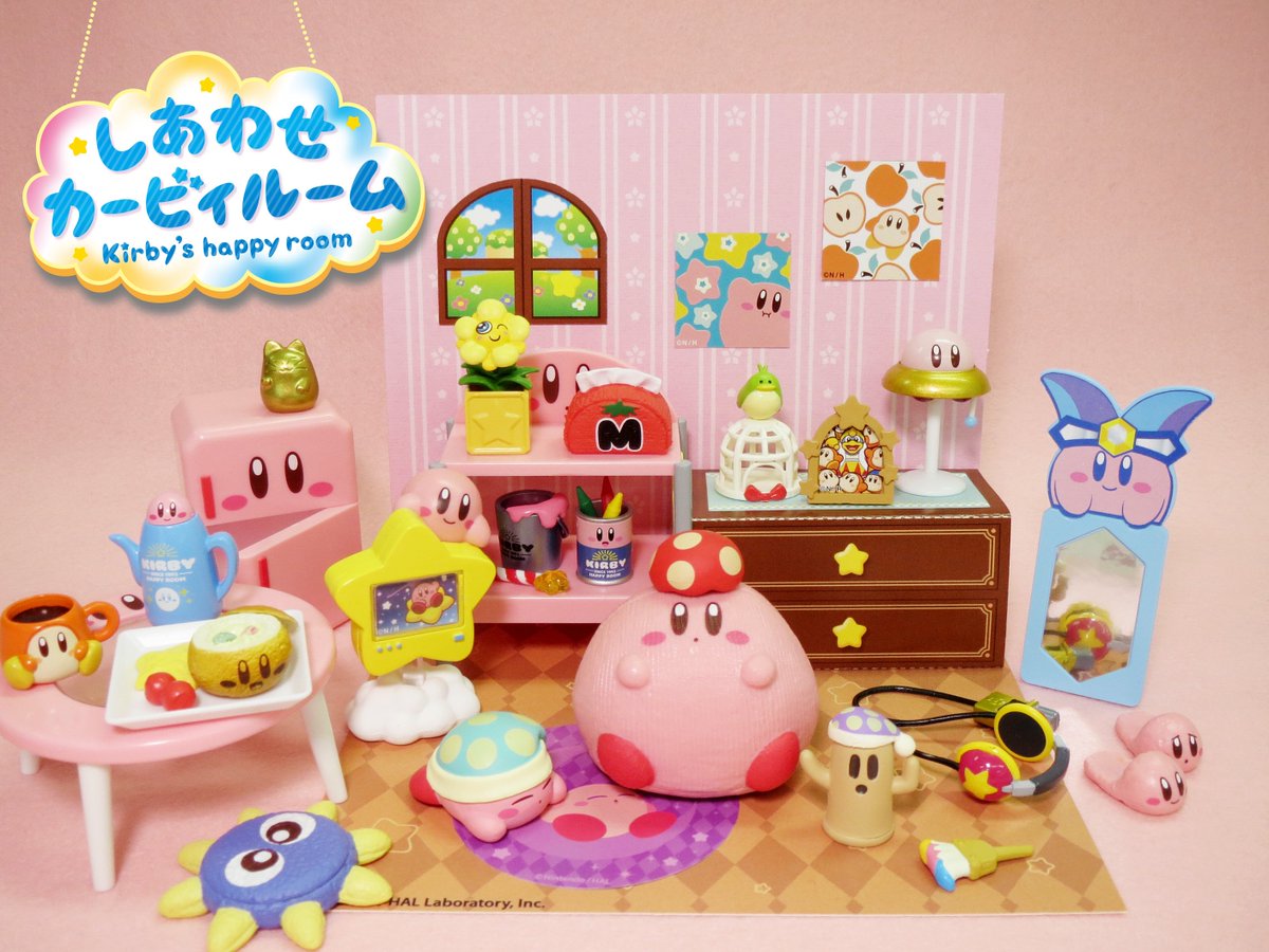 本日発売【星のカービィ しあわせカービィルーム】 内箱特典に