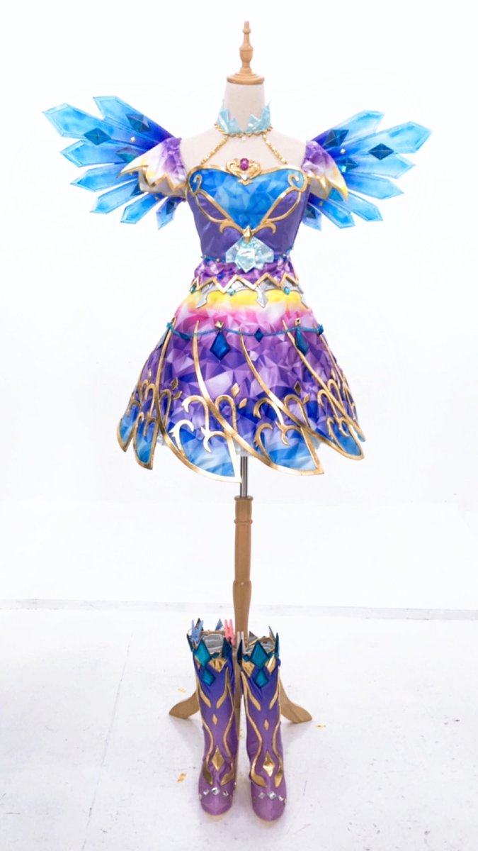 コスプレ衣装] アイカツ！ クリスタルアクエリアスコーデ 霧矢あおい