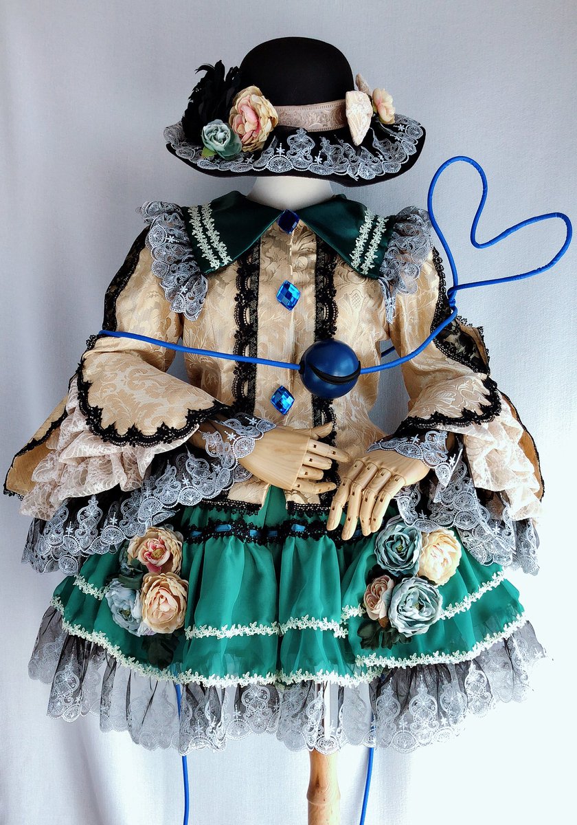 東方project 古明地こいしアレンジ衣装製作させて頂きました。こいし