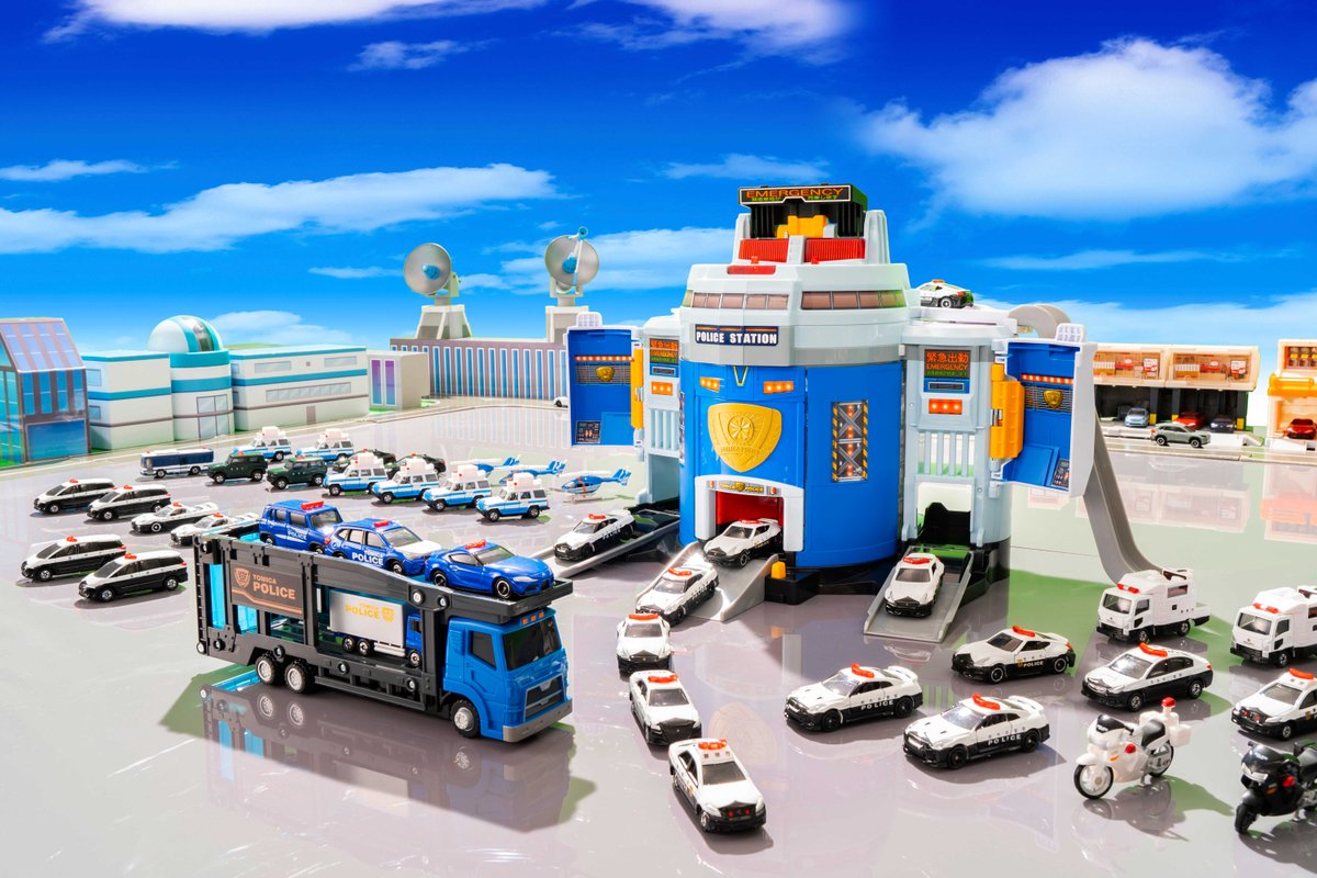 トミカポリス出動！ポリスキャリアカーセット」が2021年7月に発売予定