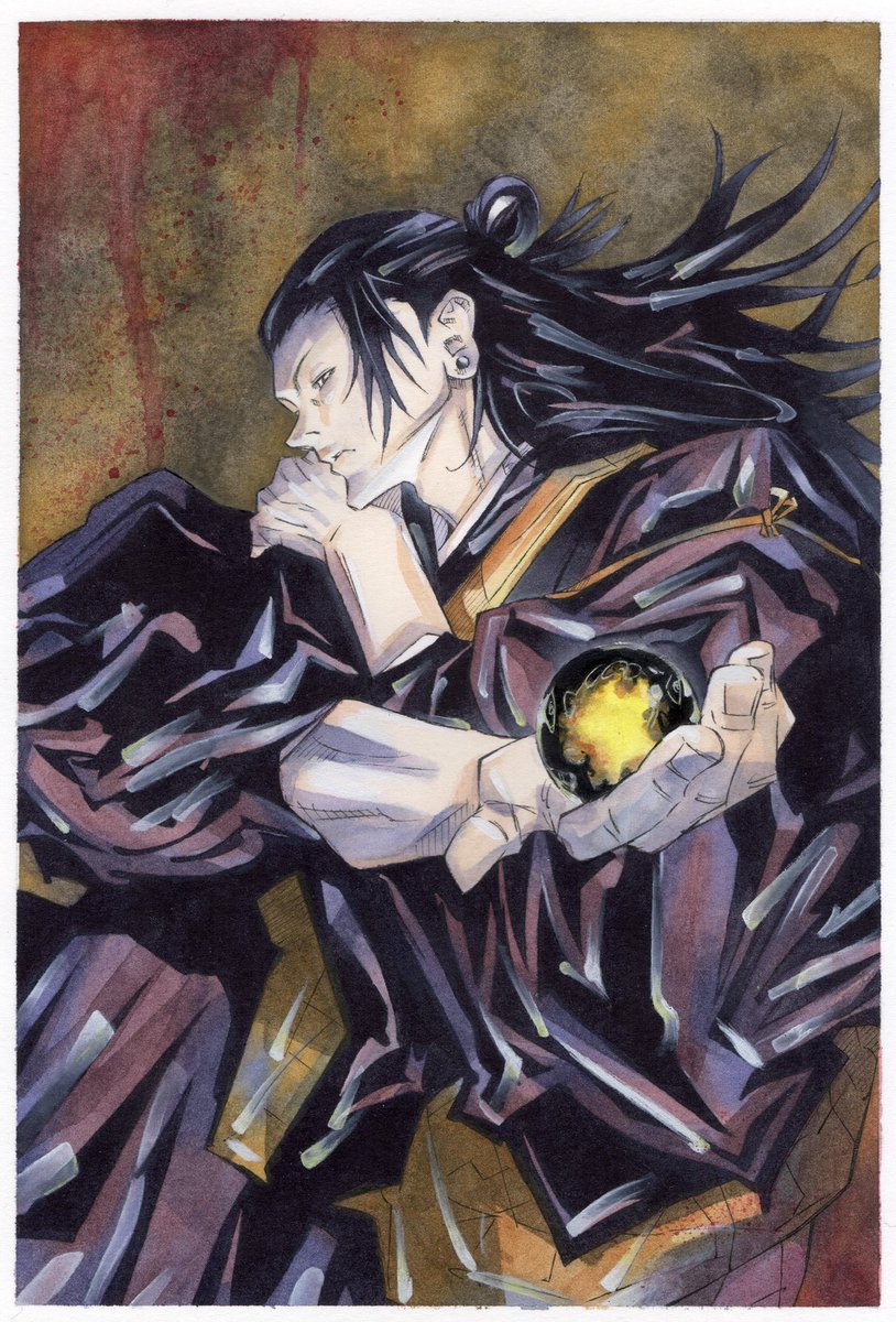 夏油傑「百鬼夜行」 別垢でも投稿してるやつで投稿被ってますが! 9巻の