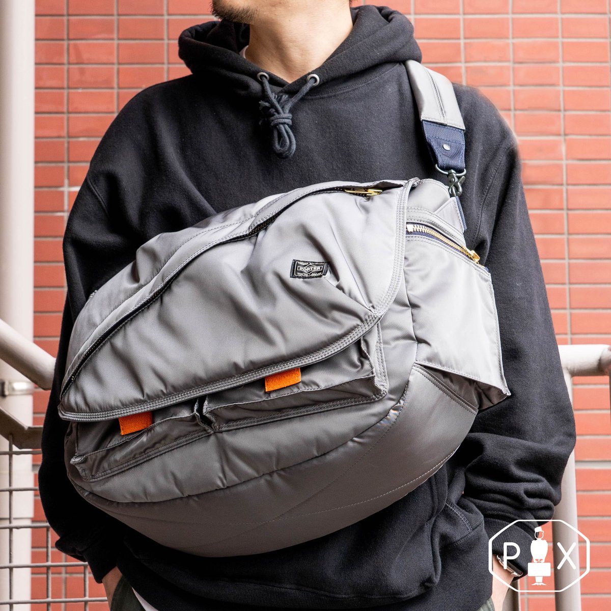 porter_exchange “PX TANKER COMMUNICATOR BAG“ product number：376