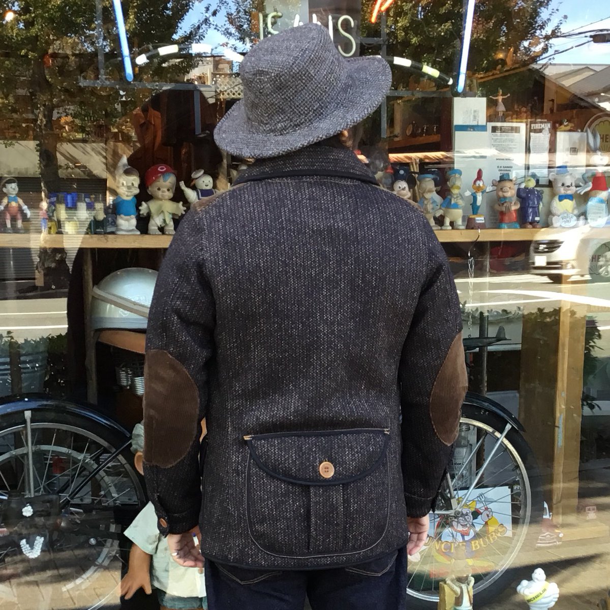 入荷情報！ Freewheelers「Columbia」¥84000+TAX Grained Charcoal