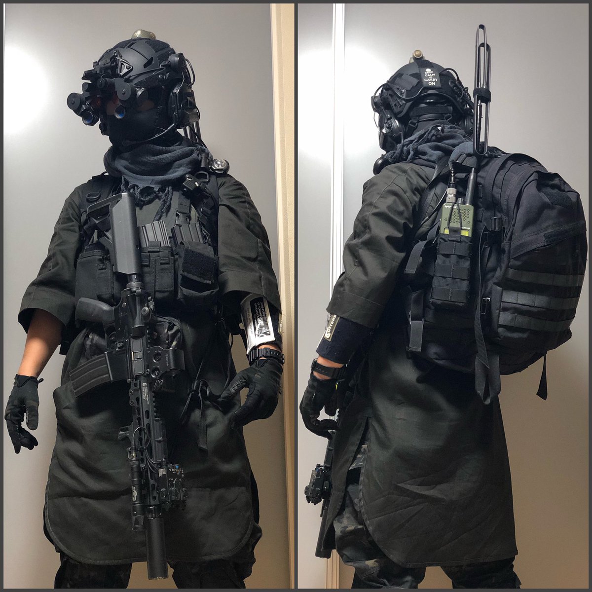 FWに振り切ったカミース装備 カミースは@x115xtaylor 製 マントは確か