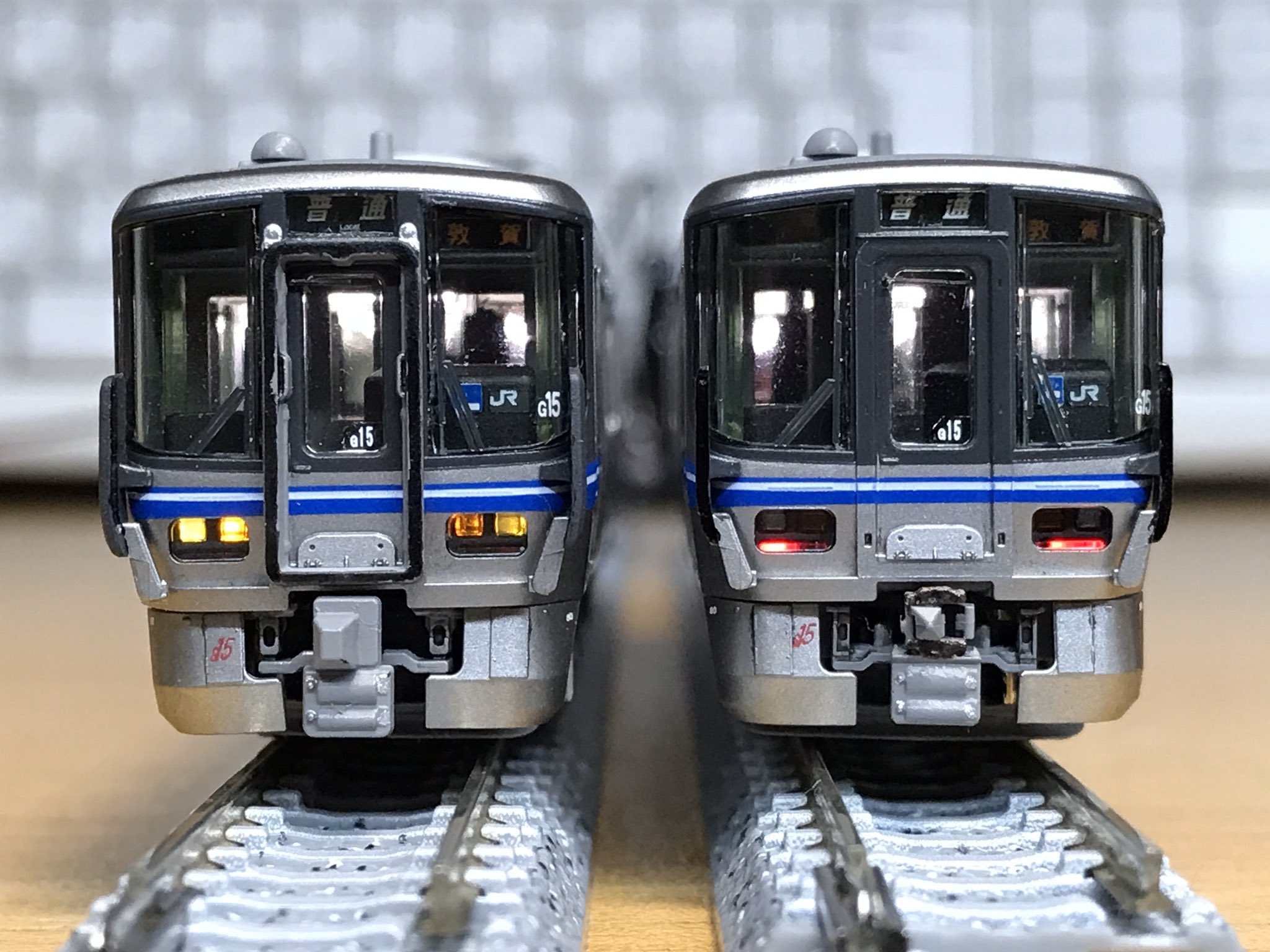 KATO 521系 2次車 2両セット KATO 10-1395 2両セット 加工