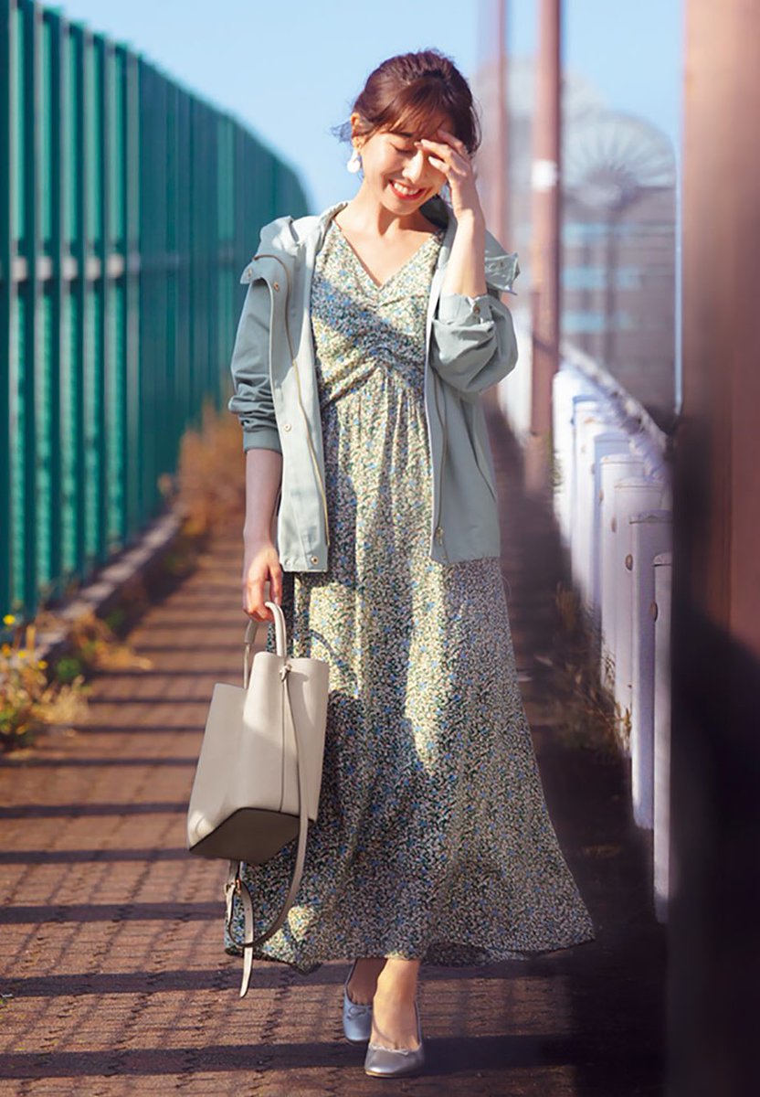 10%OFF Campaign✨】 【美人百花4月号 田中みな実さん着用】 マキシ