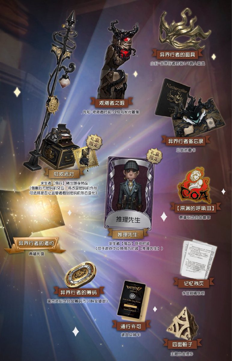 第五人格 オフラインパック 豪華版 探鉱者 フィギュア 第五人格 7周年