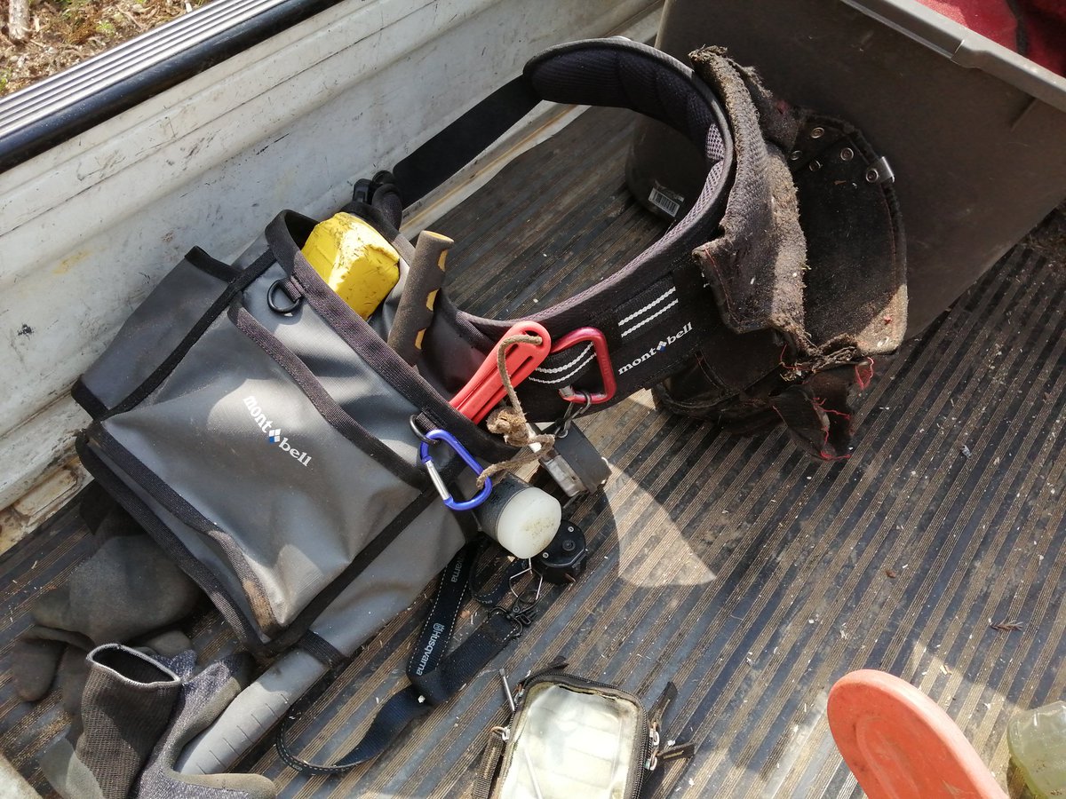 モンベルのロガーツールベルドとツールバッグ（腰バッグ）を買ってみた