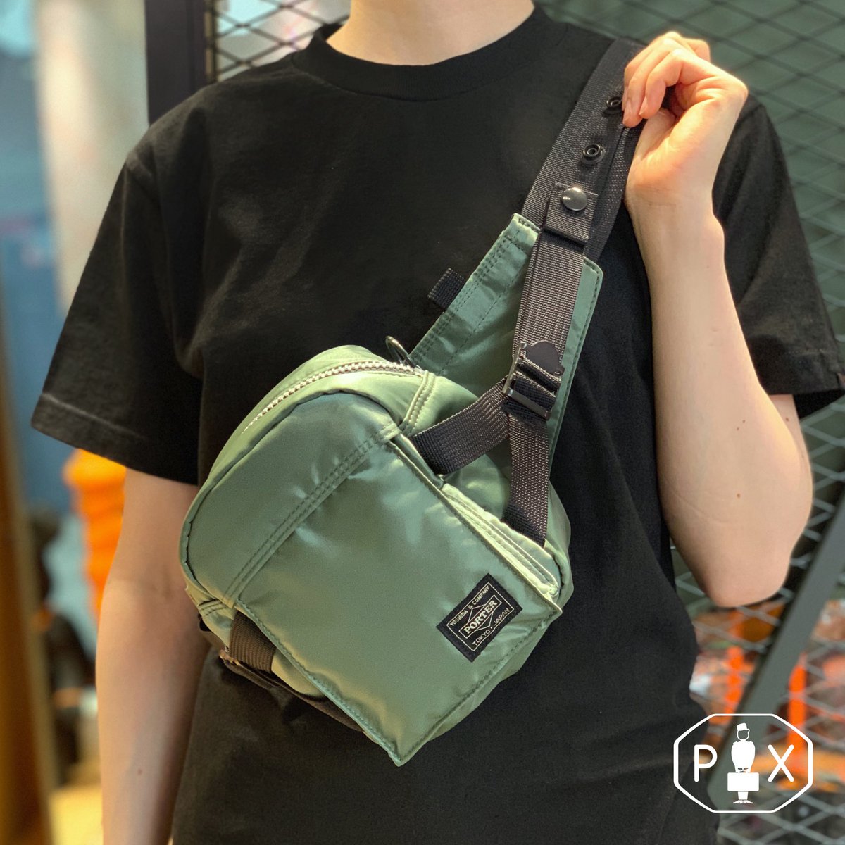 PX TANKER FANNY PACK“ product number：376-08391 size：W140/H165