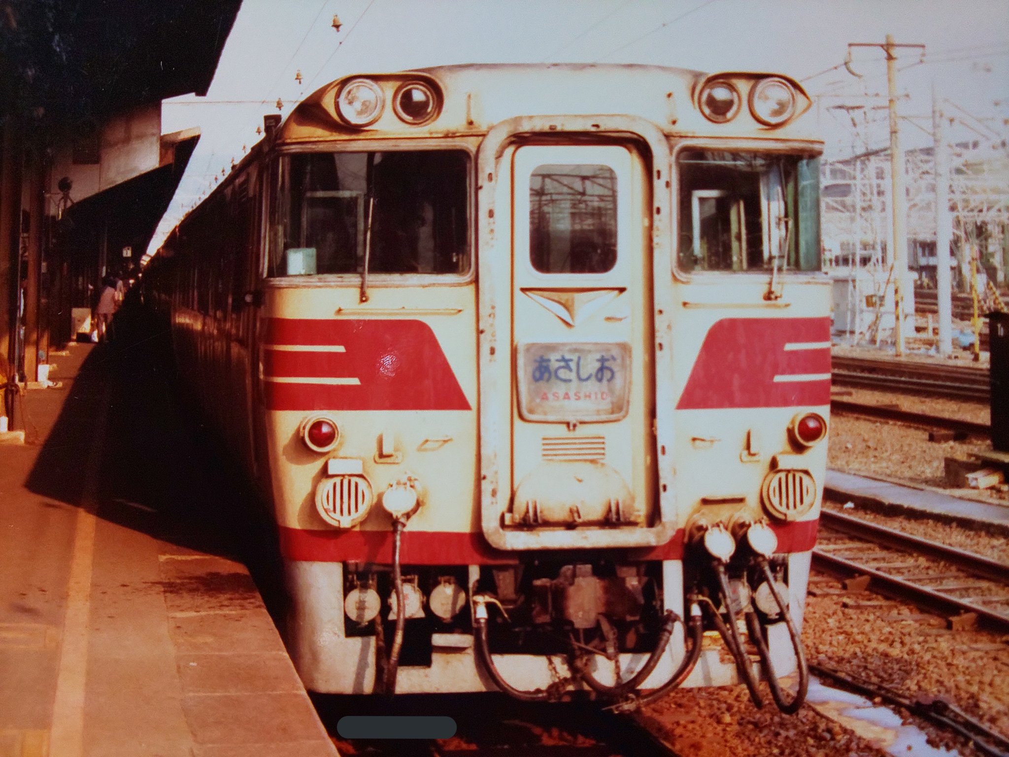 愛称板 サボ 金属製 赤凸ホーロー くろしお×特急 国鉄 キハ80 キハ81