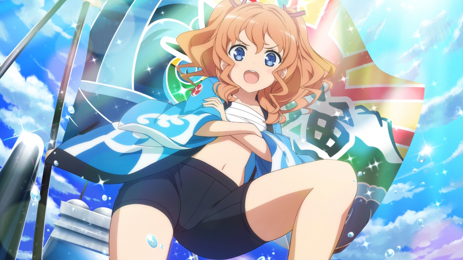 ハイスクール・フリート 柳原麻侖(文化祭ver) 特大タペストリー 【公式