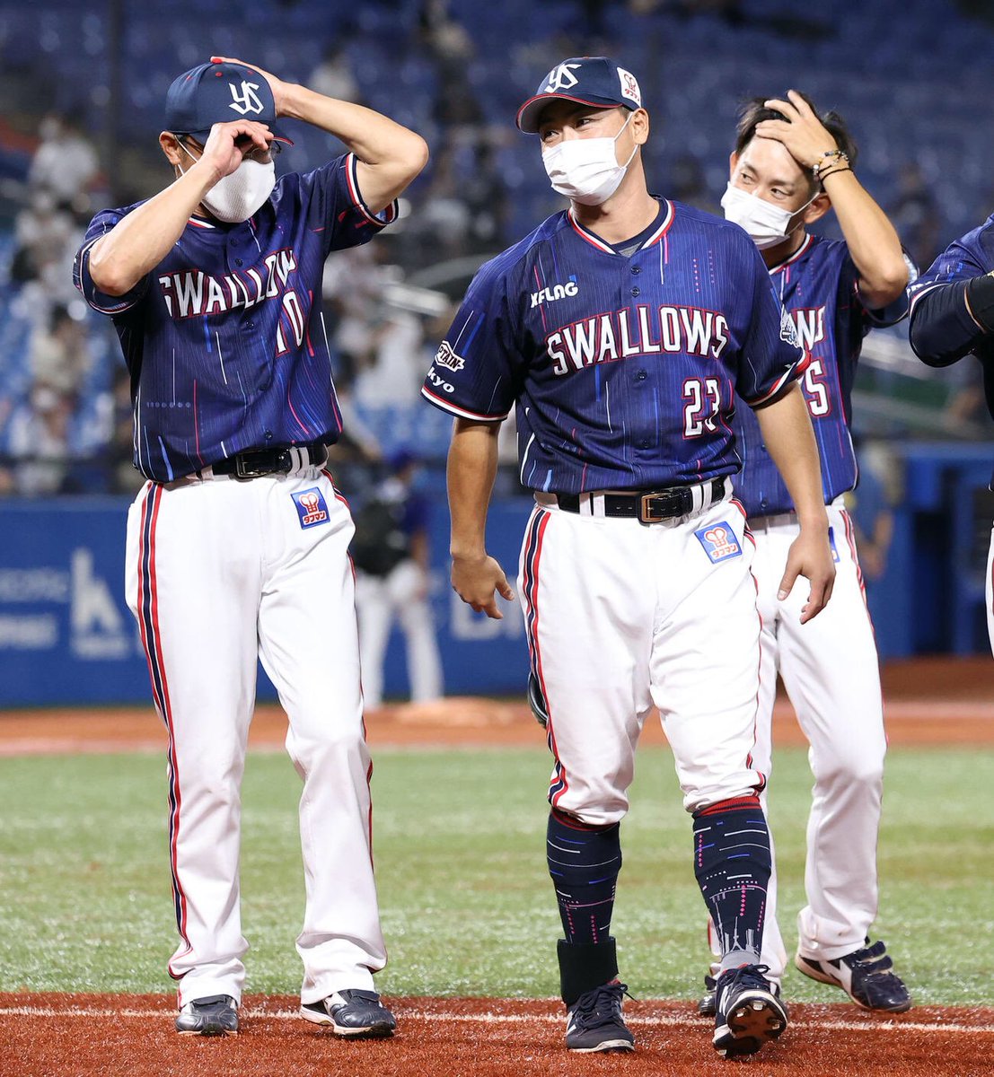 ヤクルト 2020 「SWALLOWS CREW DAY」 2020 CREWユニホーム #青木宣親