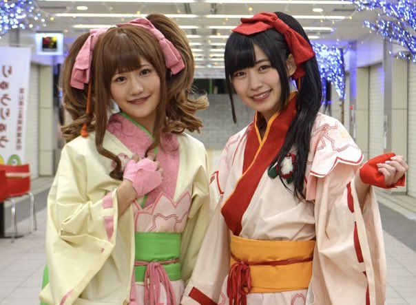 実はわたくし、富山県高岡市観光大使「あみたん娘」の公式コスプレ