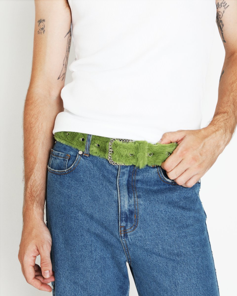 AFB】 人気のFUR BELTが発売開始。前回即完だったカラーに加え、最新色