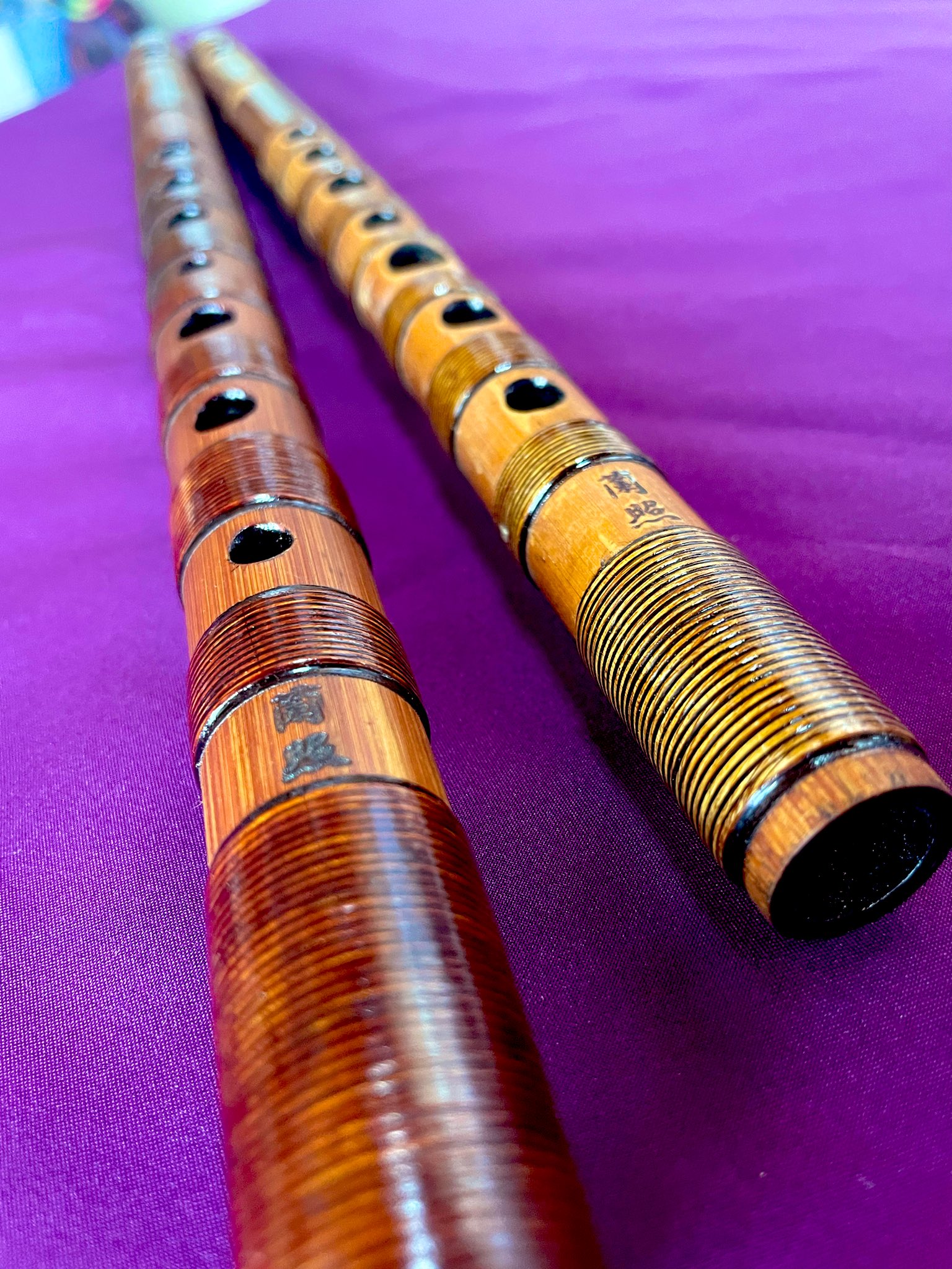 篠笛 【蘭情】古典調 7本調子