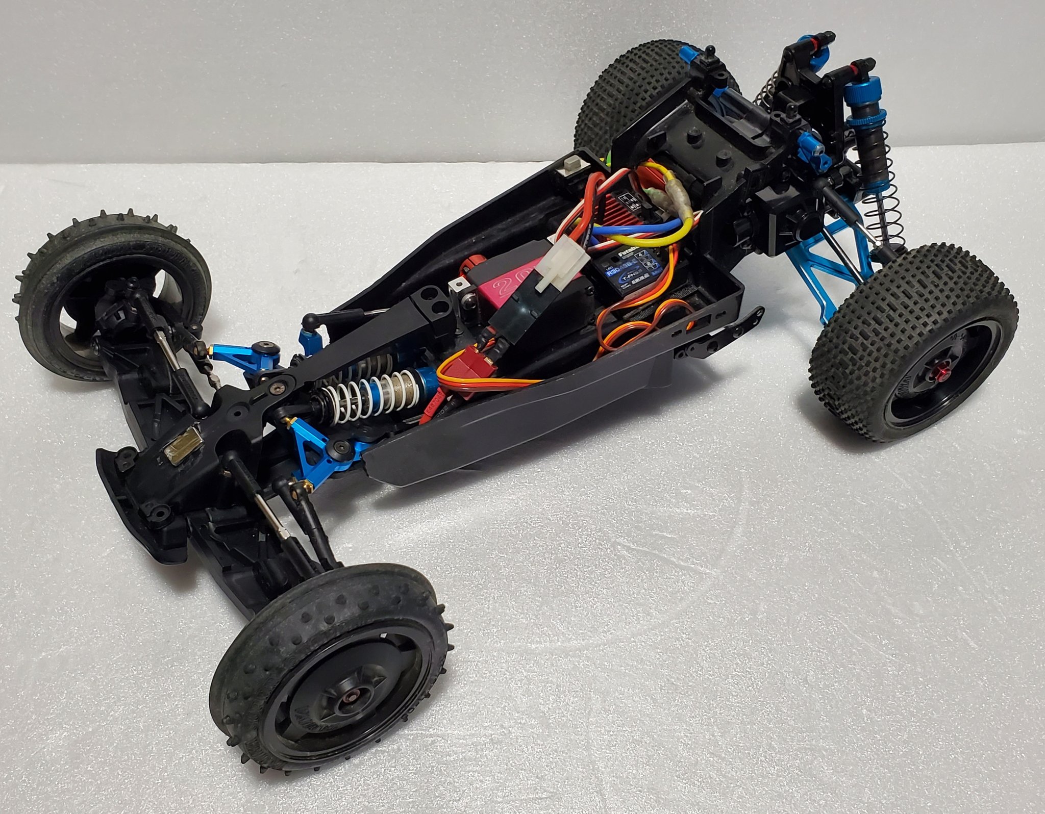 グラスホッパー2 改造 ルマンゴールド21.5T（未走行）未塗装ボディー2