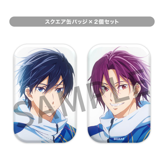 Free! 松岡凛 缶バッジ 35個 纏め売り Free! 缶バッチ 松岡凛 松岡凛