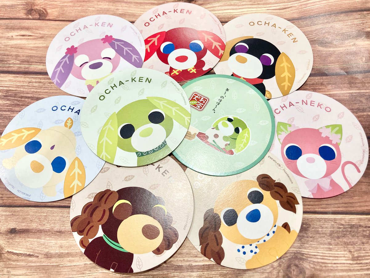 本日最終日‼／ 『#お茶犬 OCHA-KEN CAFE in TreeVillage』 かわいい新