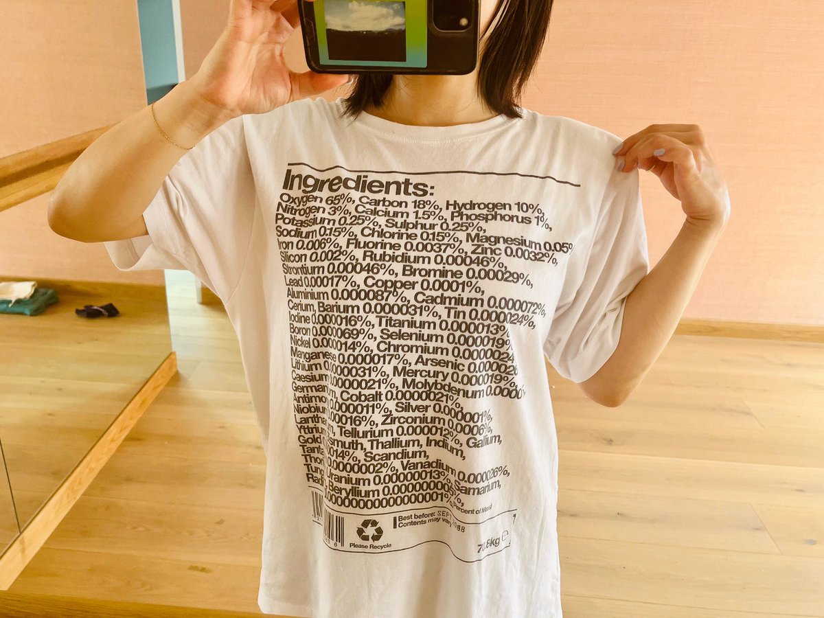 家でしか着ないけど大好きなTシャツ(時々パジャマ) ロンドンの科学