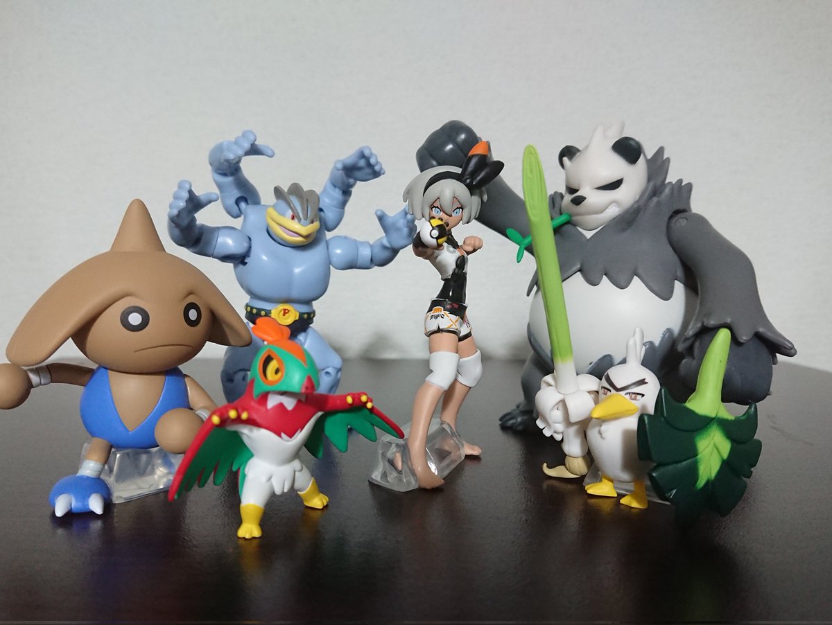 RT @pidgeoooooooo: 「WCT」よりゴロンダ、「モンコレ」よりルチャブル