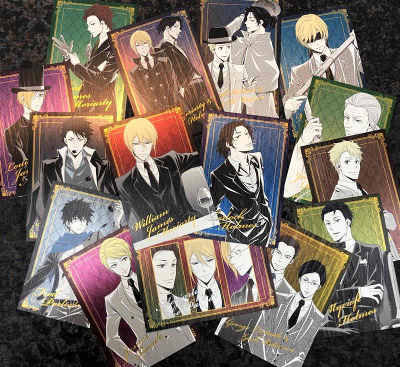 憂国のモリアーティ　ポストカード特製バインダー付き全種セット Amazon.co.jp: ジャンプショップ 憂国のモリアーティポストカード特製