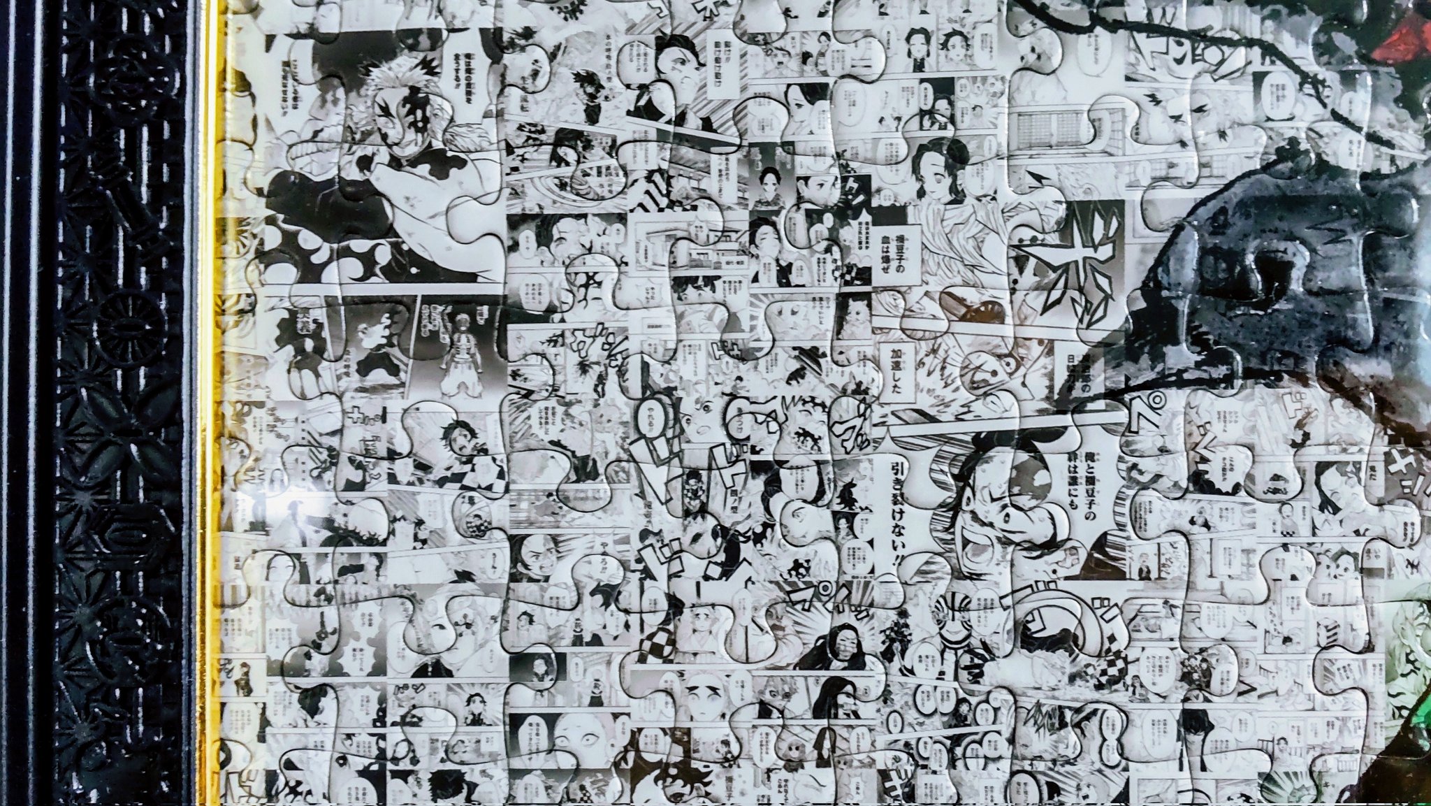 鬼滅の刃 吾峠呼世晴 原画展 モザイクアートジグソーパズル 1000ピース