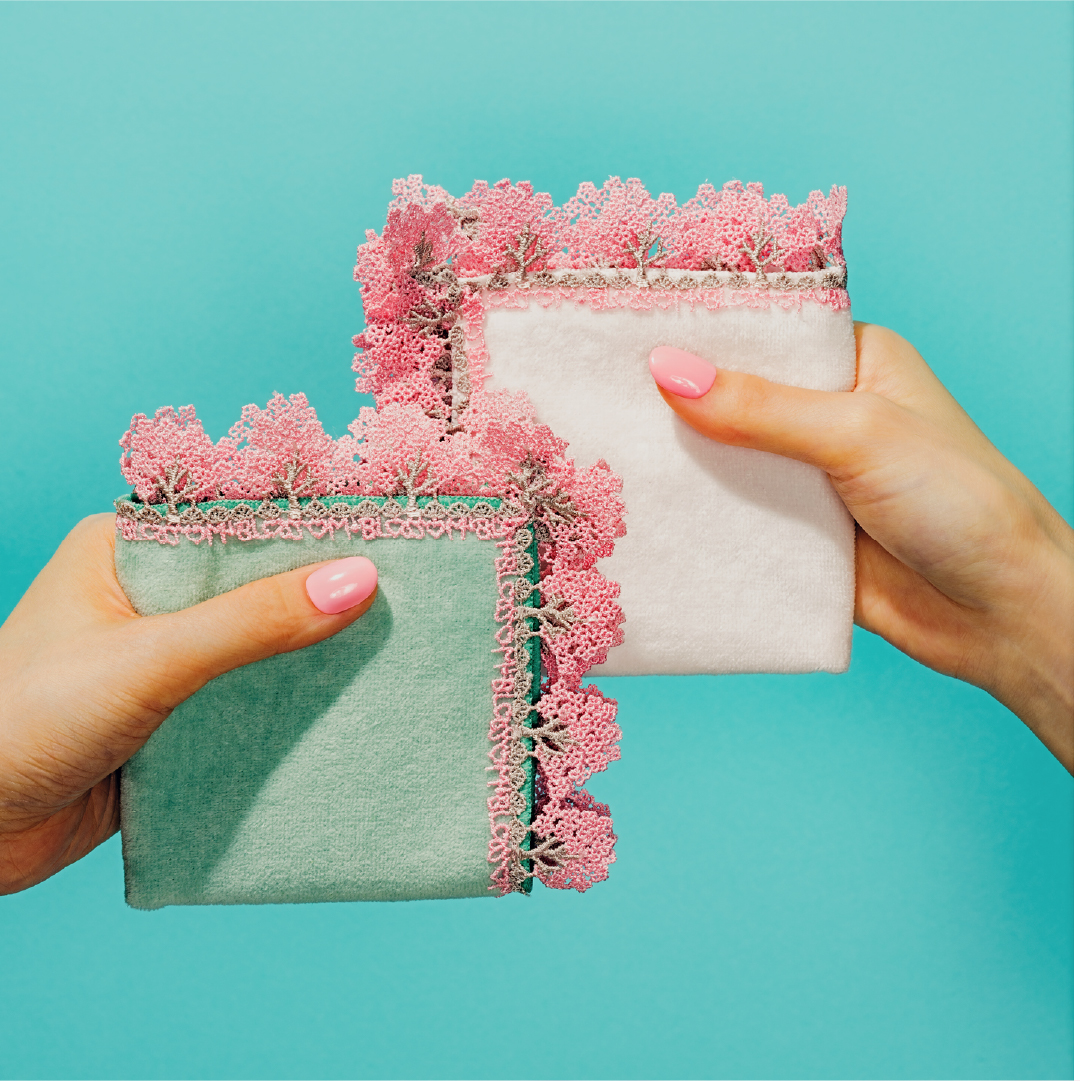 2022年春夏新作【1月発売/桜並木】 日本の風物詩お花見を、ハンカチ