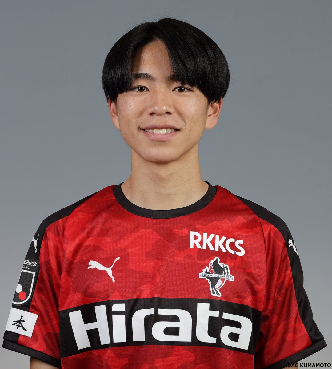 ロアッソ熊本ユース に所属する #道脇豊 選手（中学3年）が、Jリーグの