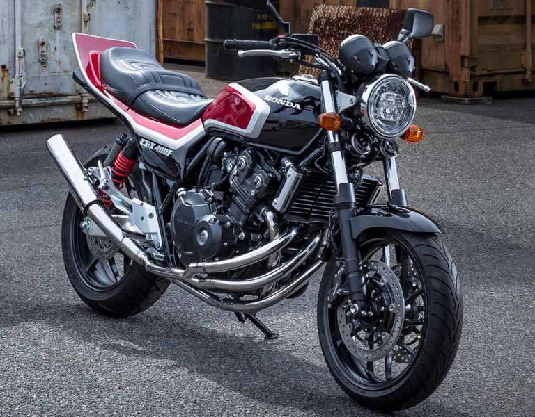 ドレミコレクションのCB400SF用CBX外装キット「タイプX」が、実写公開
