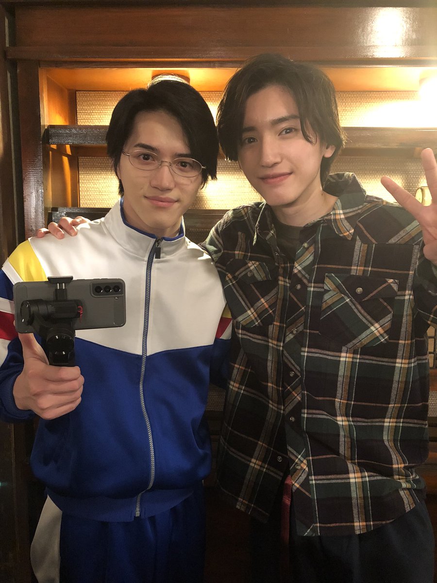 本日、元気に金田一の撮影をやってます😊 #金田一少年の事件簿 #道枝