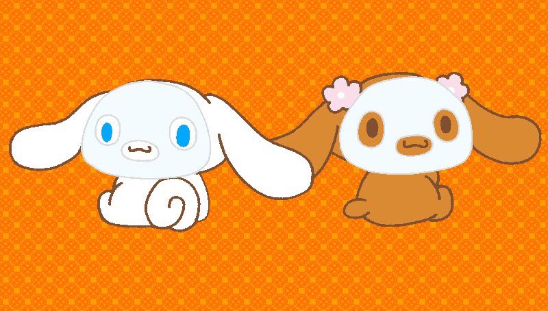 シナモンとモカ #サンリオ #シナモロール イラスト #シナモン #モカ