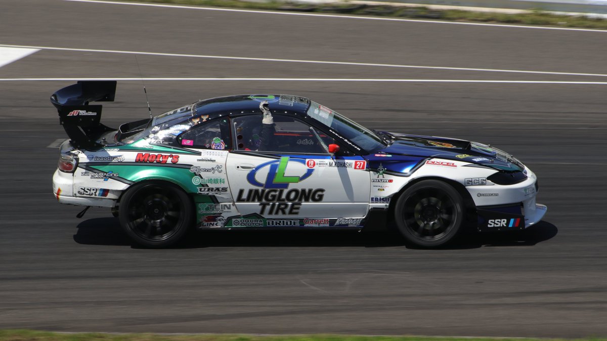 小橋正典選手 LINGLONG TIRE DRIFT Team ORANGE S15シルビア