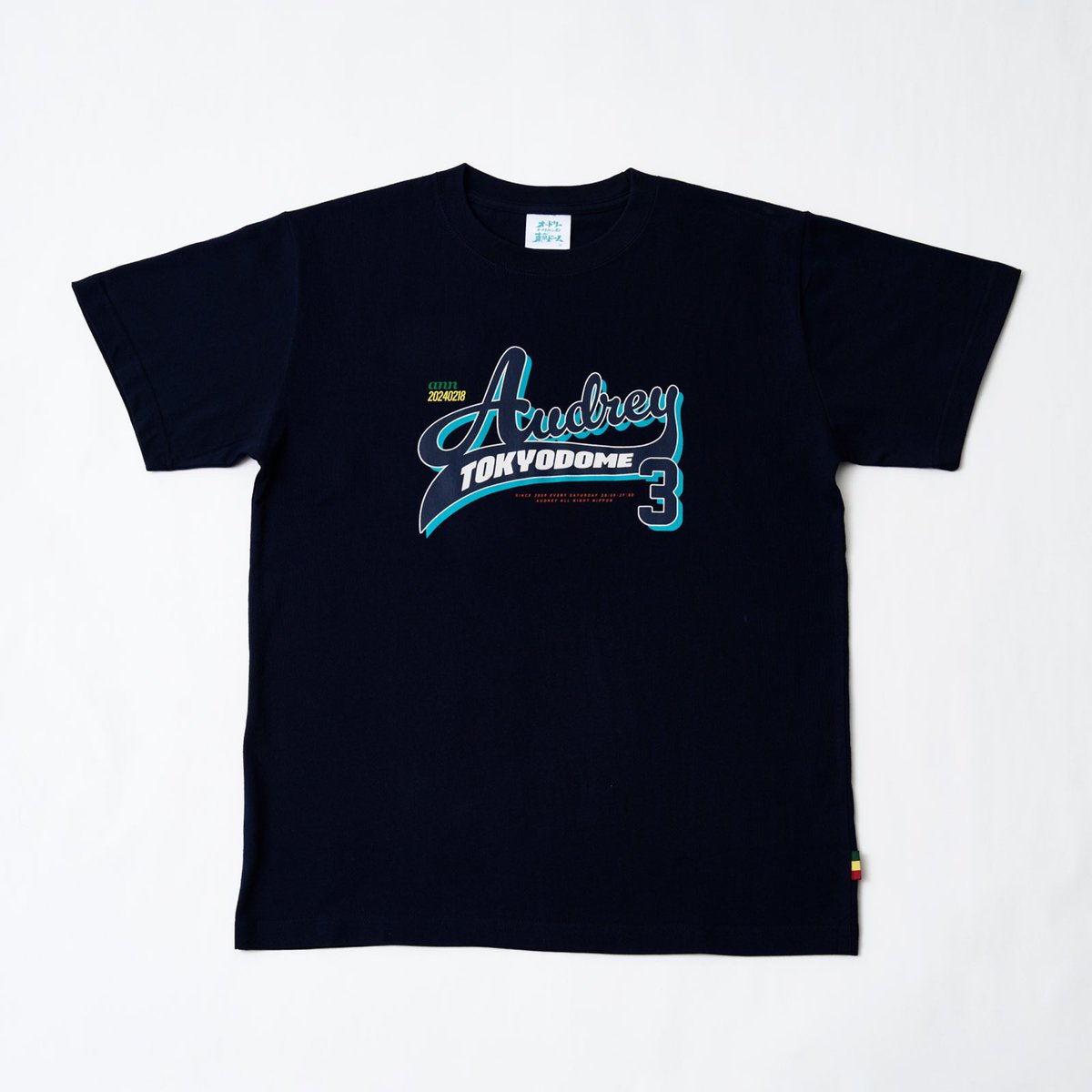 公式グッズ オードリーANNin東京ドームTシャツ】 胸には野球チーム風