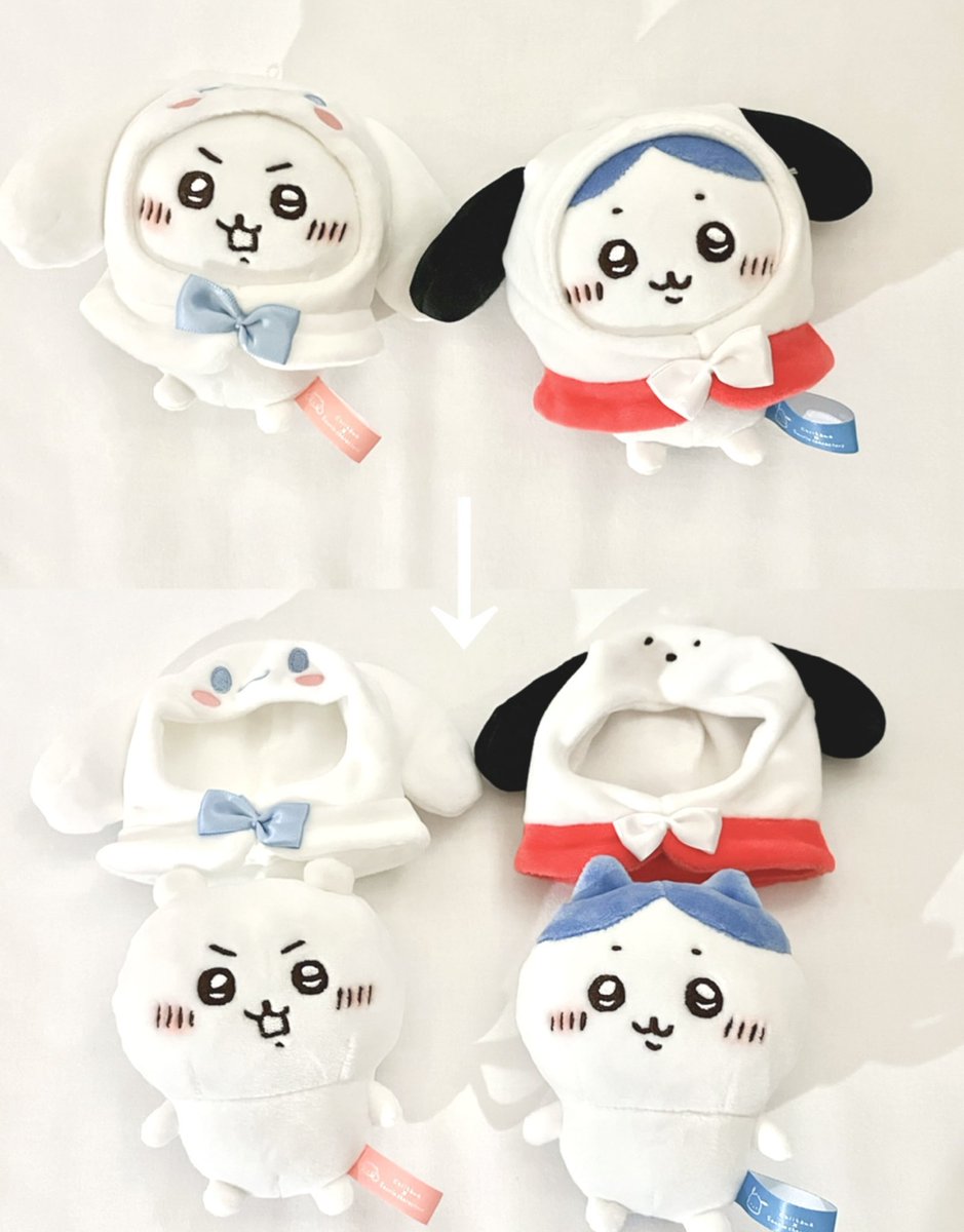 ちいかわ サンリオ ぷちミニマスコット ハチワレ ポチャッコ 6点セット