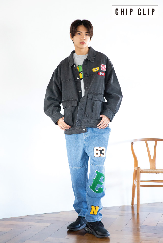 ワッペンアイテムで遊び心を＋😎💫 ワッペンデニムジャケットと