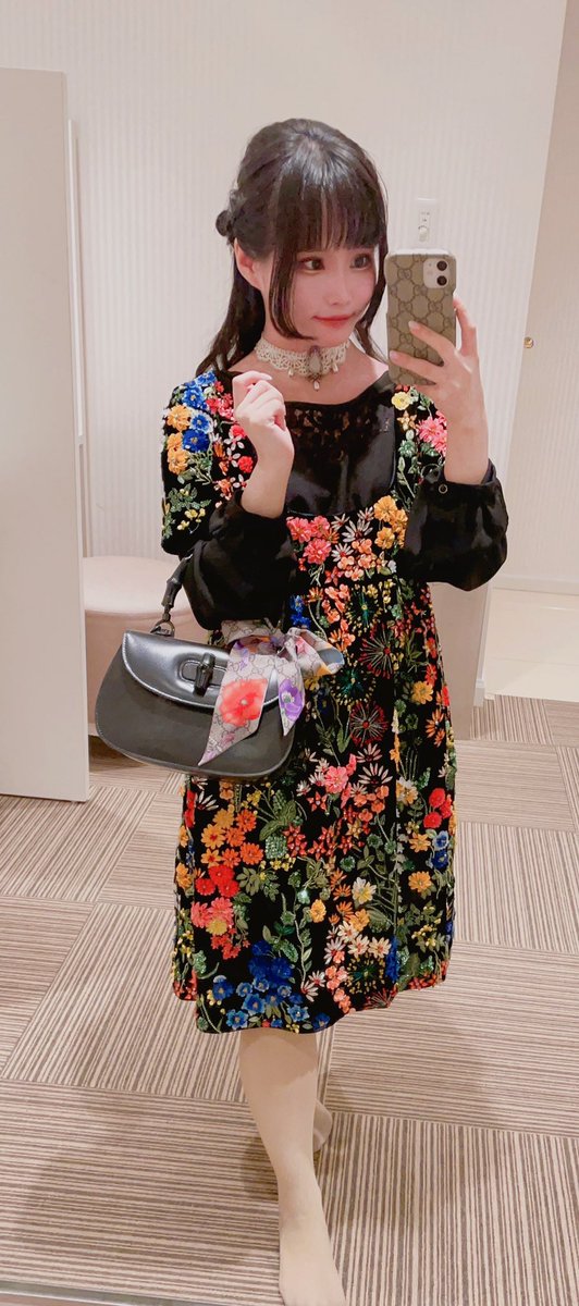 660万のGUCCIワンピースきて はじめておでかけしました❣️❣️