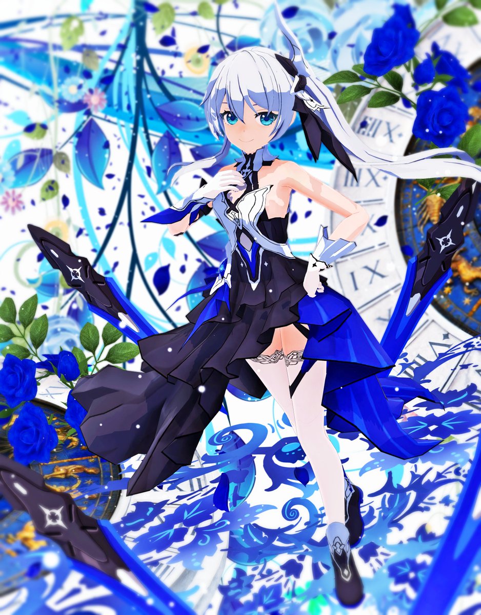 崩壊3rd MMD】テレサ・アポカリプスさん ＜使用モデル＞ ・暮光騎士